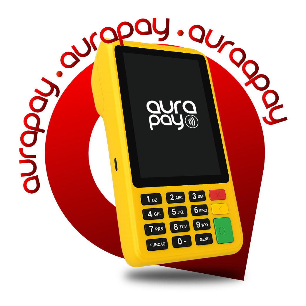 Maquininha Aurapay